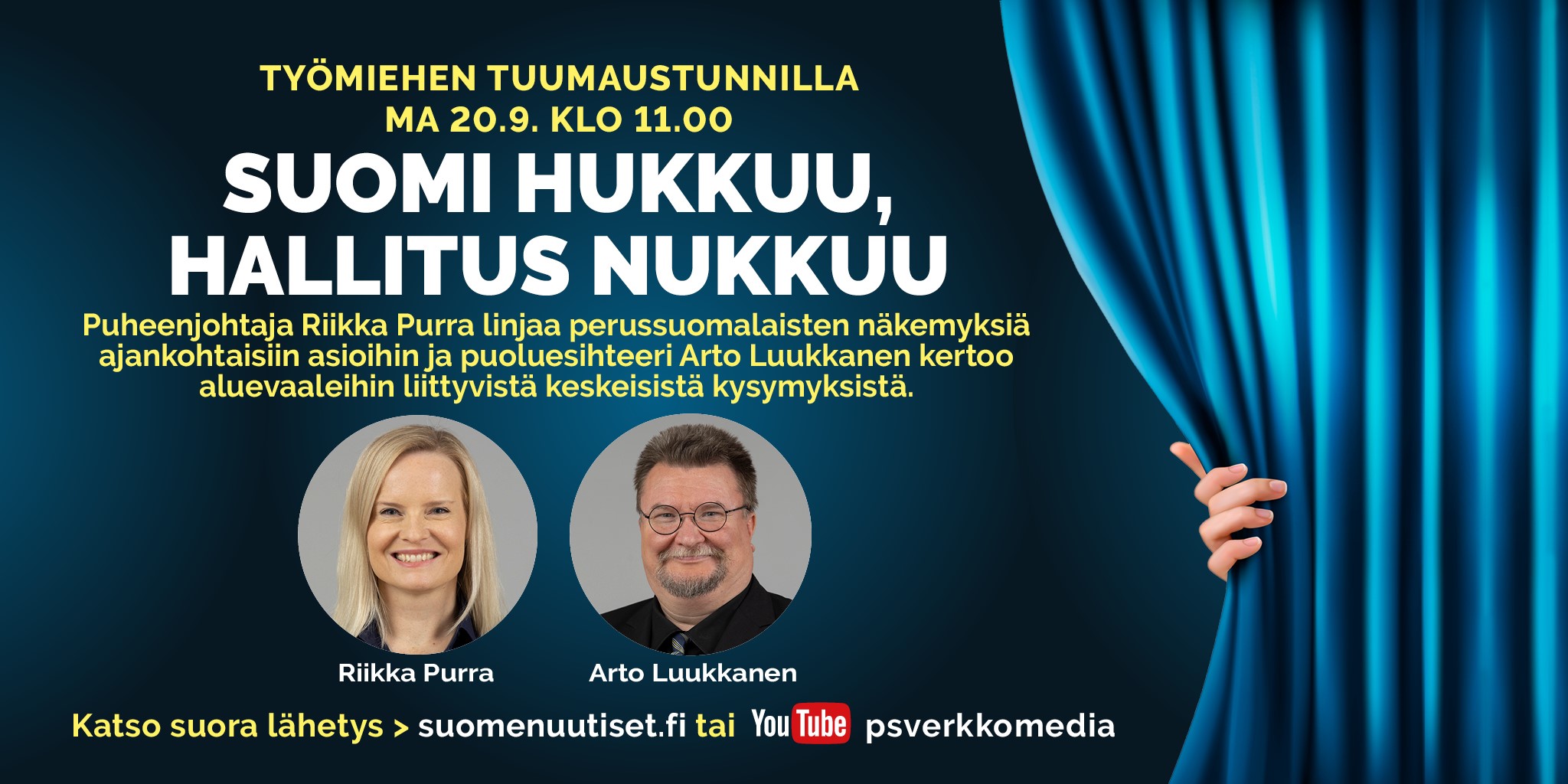 Suomen uutiset logo